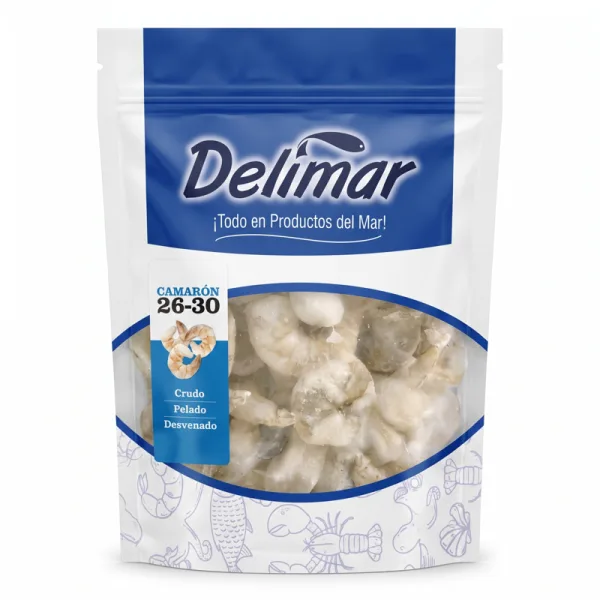 Delimar shrimp 26-30 retail packshot